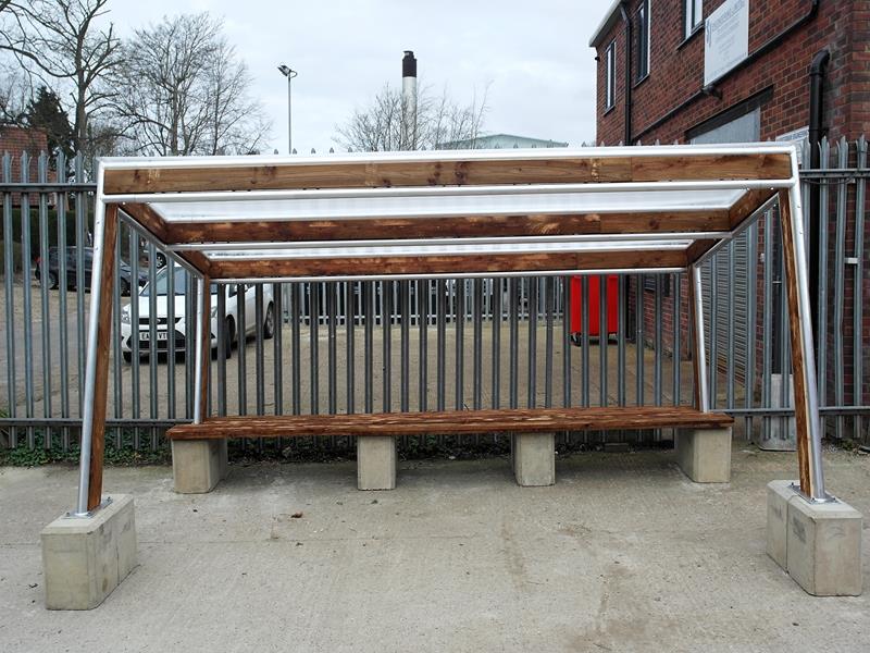 Protect Structures seating shelter front