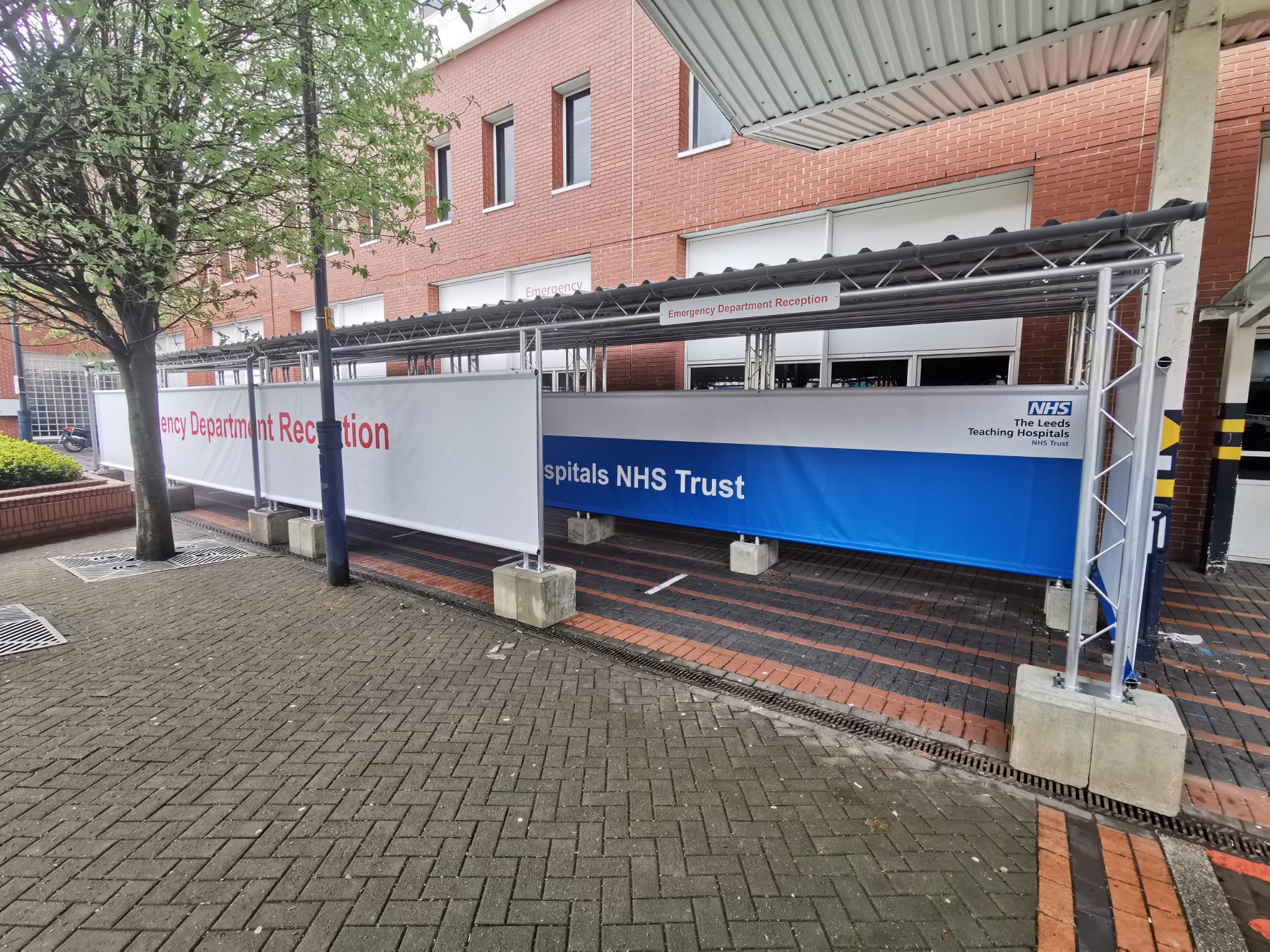 Becoming a Trusted Supplier to the NHS for Canopies 6 healthcare canopy Protect Canopies