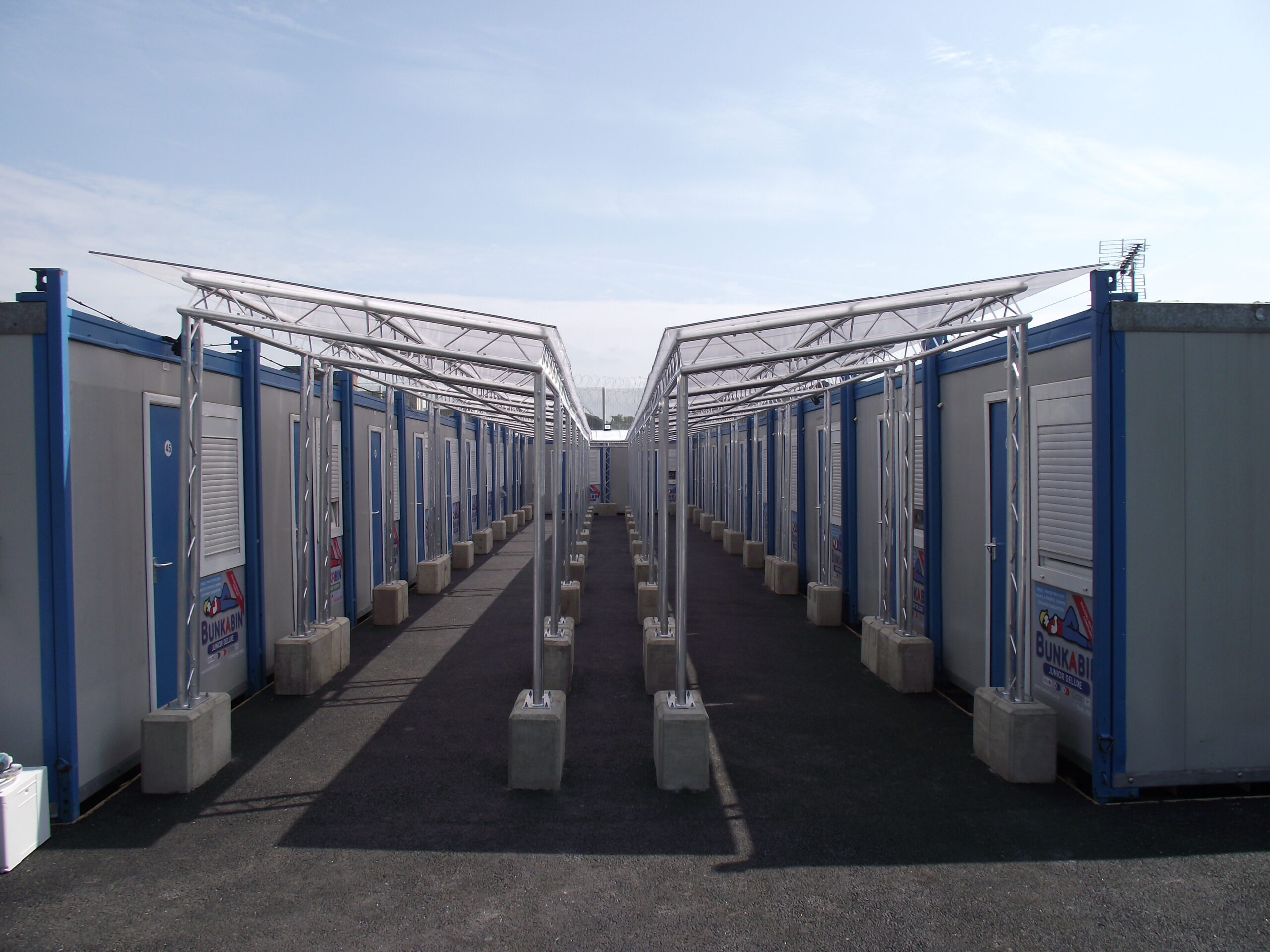 What Are the Different Types of Canopies for Prison Settings? 2 hmp coldingley prison canopies Protect Canopies scaled