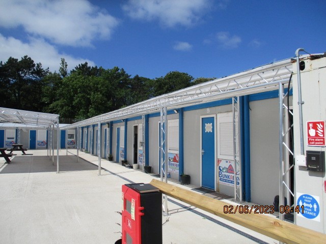 Canopies and Shelters For Prisons 21 prison bunkabin accomodation canopy protect 3