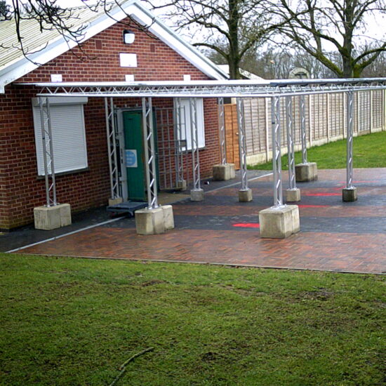 Canopies and Shelters For Prisons 1 protect canopies for prisons HMP Sudbury