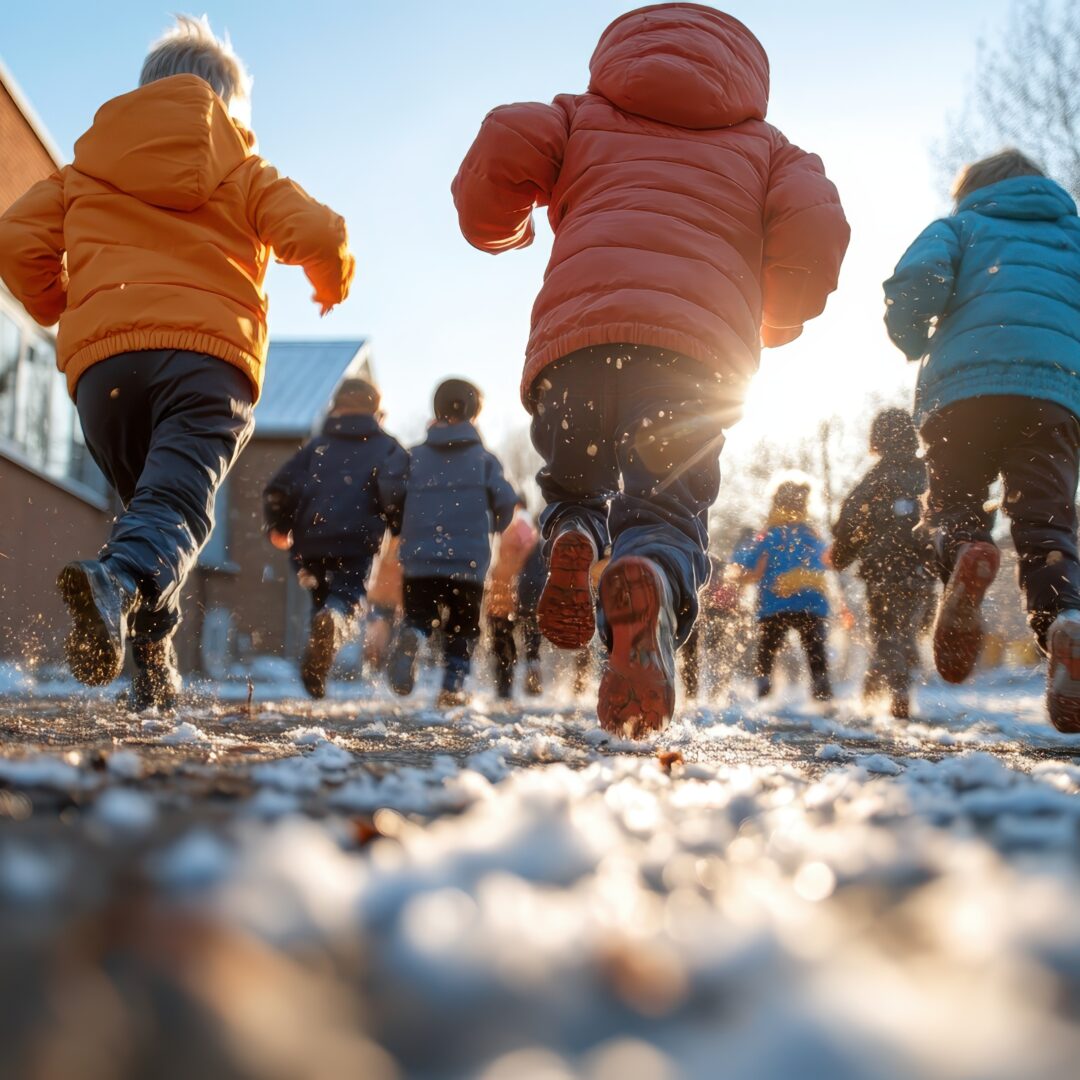 outdoor learning winter protect canopies