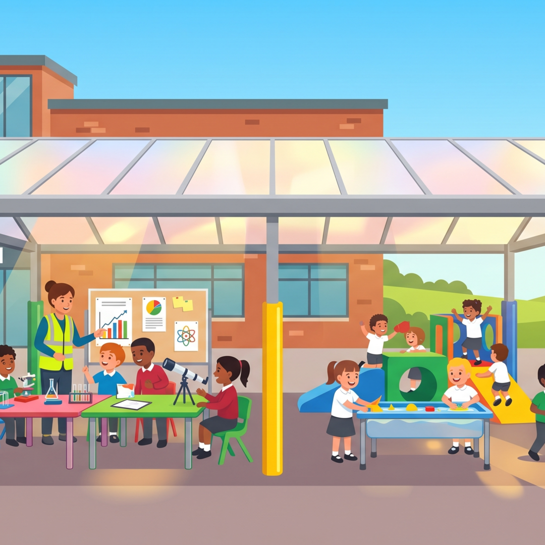 school playground canopies